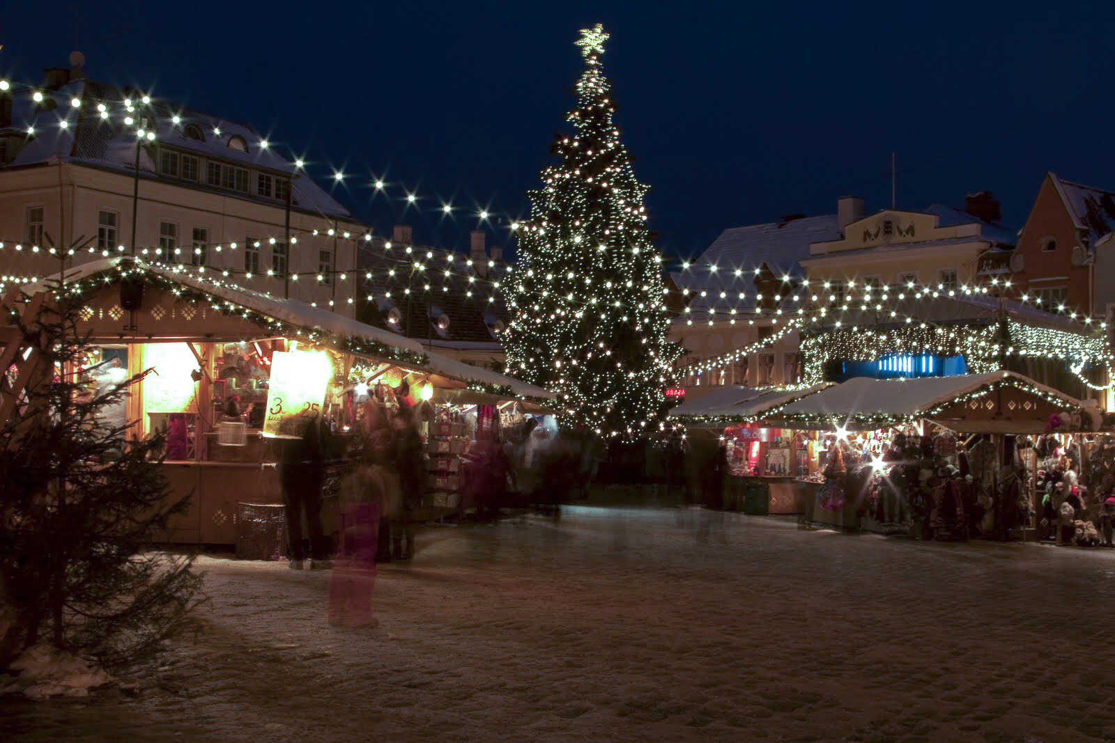 Christmas market in Tallinn Old Town