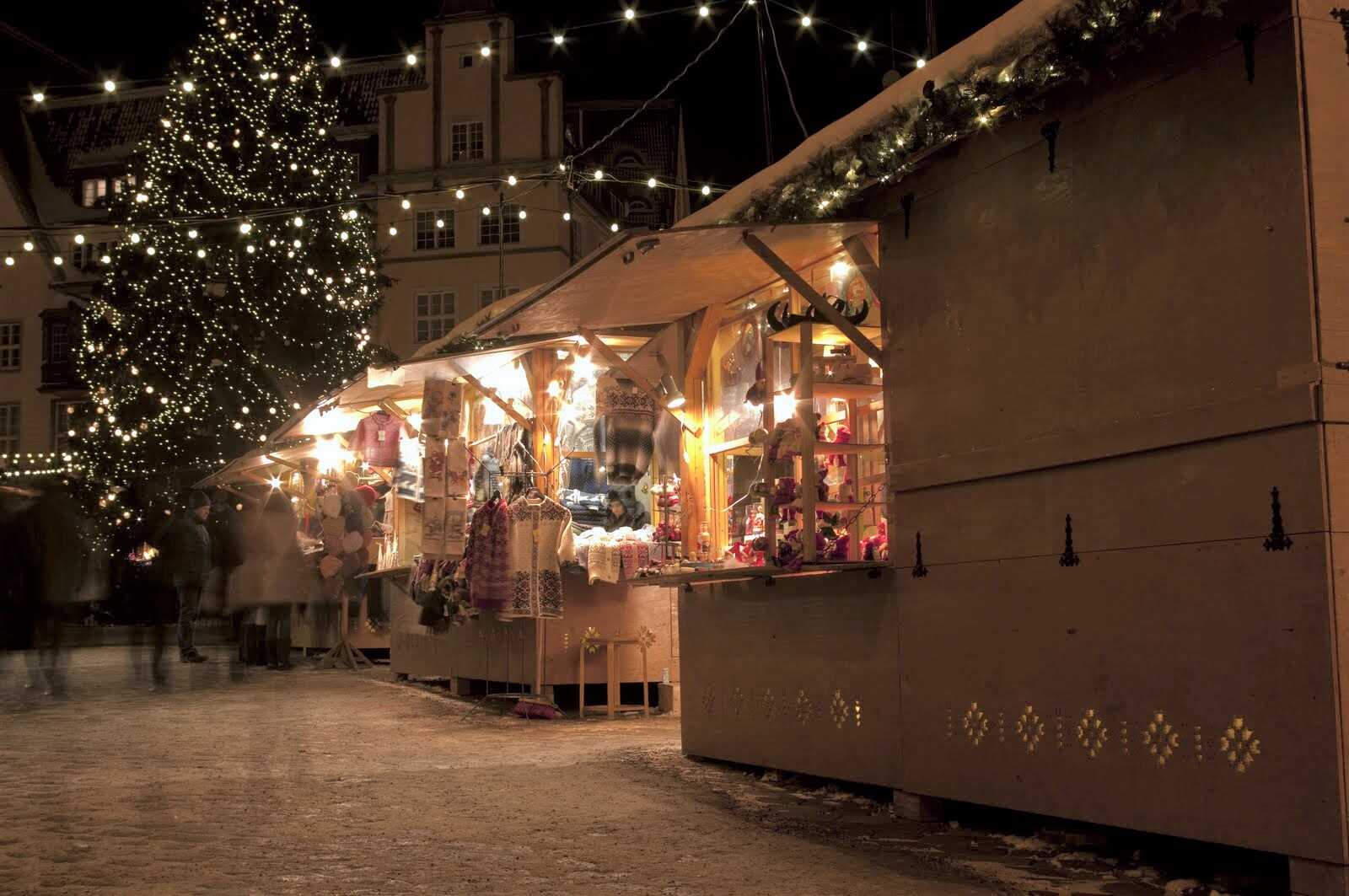 Christmas market in Tallinn Old Town